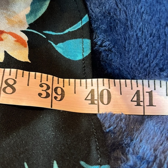 Torrid Mini Stretch Challis Aline Dress in Black and Florals Torrid size 0 US 12 - Picture 15 of 15